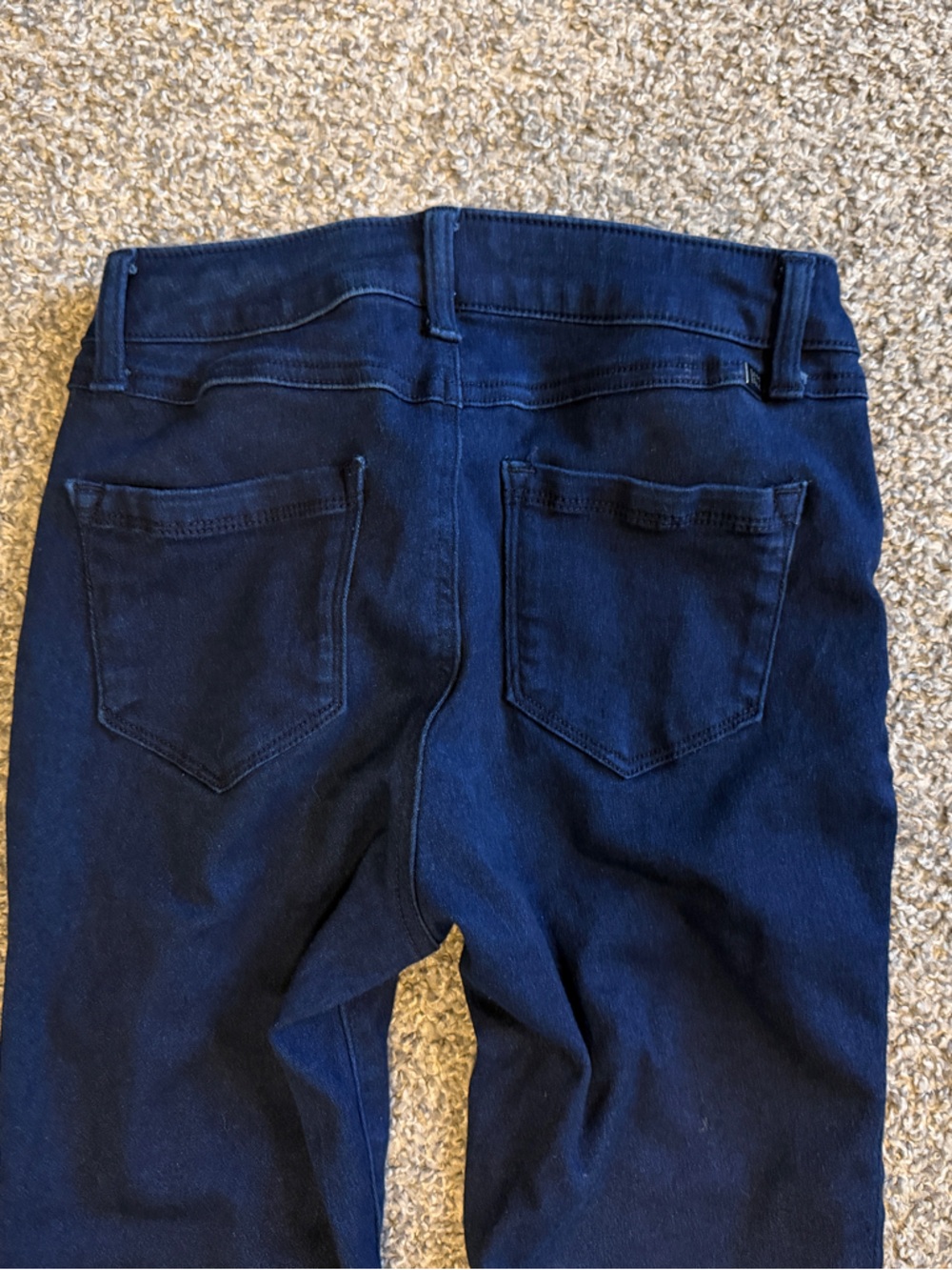 1822 Denim Blue Skinny Jeans, Capri - Picture 12 of 16